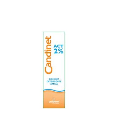 Uniderm Farmaceutici Candinet Act 2% Schiuma Detergente Attiva 150 Ml