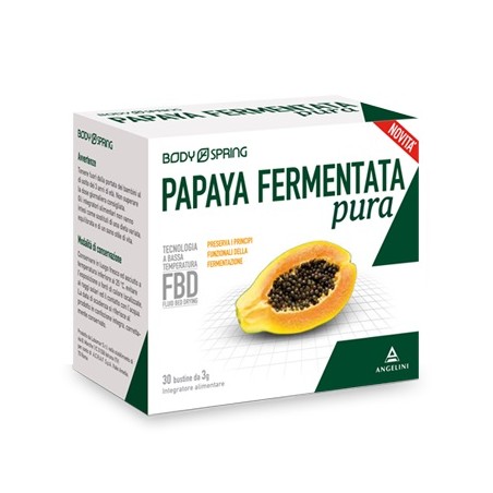 Angelini Body Spring Papaya Fermentata Pura 30 Bustine