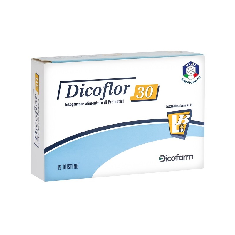 confezione 15 bustine Dicoflor 30 dicofarm