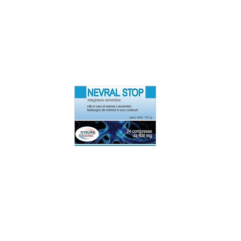 Nisura Farmaceutici Nevral Stop 24 Compresse