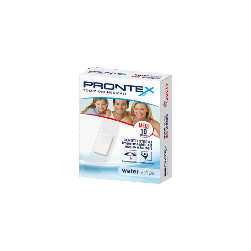 Safety Cerotto Prontex Water Strips Medio 10 Pezzi