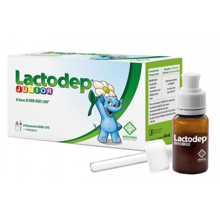 Erbozeta Lactodep Junior 8 Flaconcini X 5,5 Ml