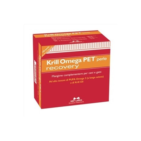 N. B. F. Lanes Krill Omega Pet Recovery Blister 120 Perle