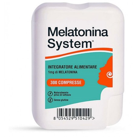 Sanifarma Melatonina System 300 Compresse 1 Mg