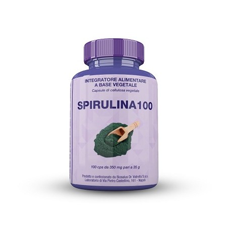 Biosalus Di Vatrella A. Spirulina100 100 Capsule 35 Grammi