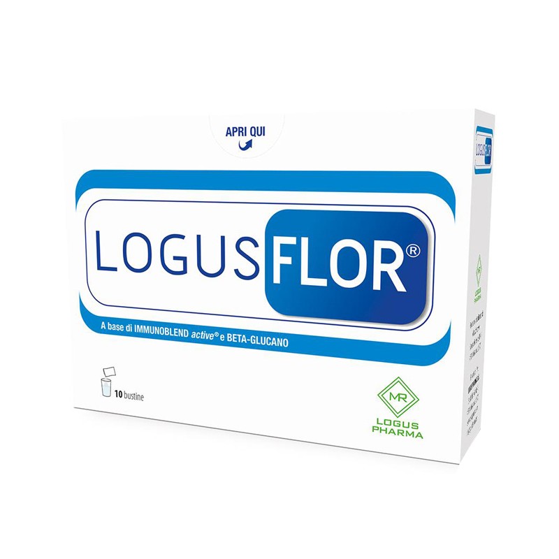 Logus Pharma Logusflor 10 Bustine 3 Grammi