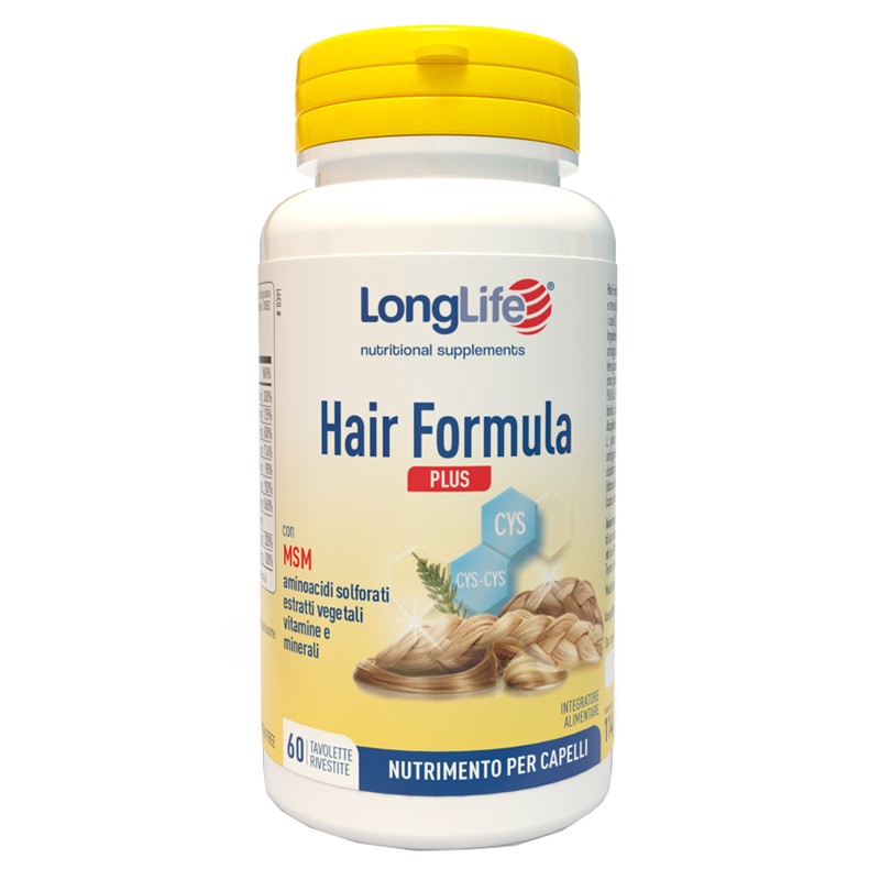 Longlife Hair Formula Plus 60 Tavolette