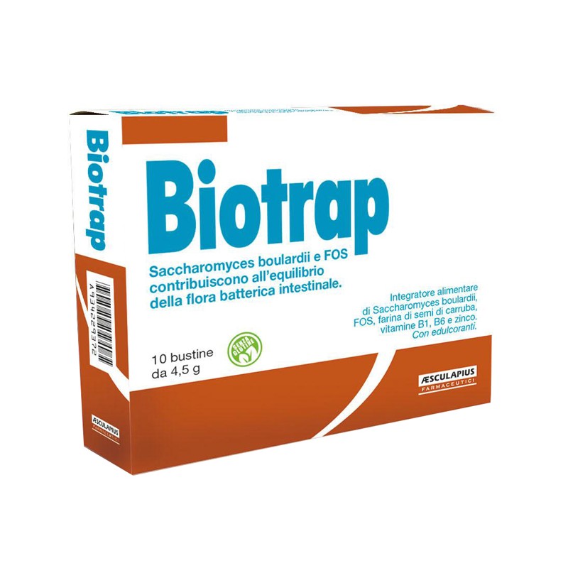 Aesculapius Farmaceutici Biotrap S/g 10 Bustine Da 4,5 G