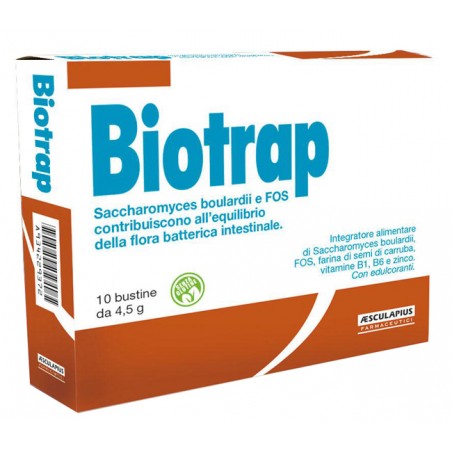 Aesculapius Farmaceutici Biotrap S/g 10 Bustine Da 4,5 G