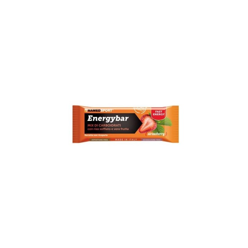 Namedsport Energybar Strawberry 35 G