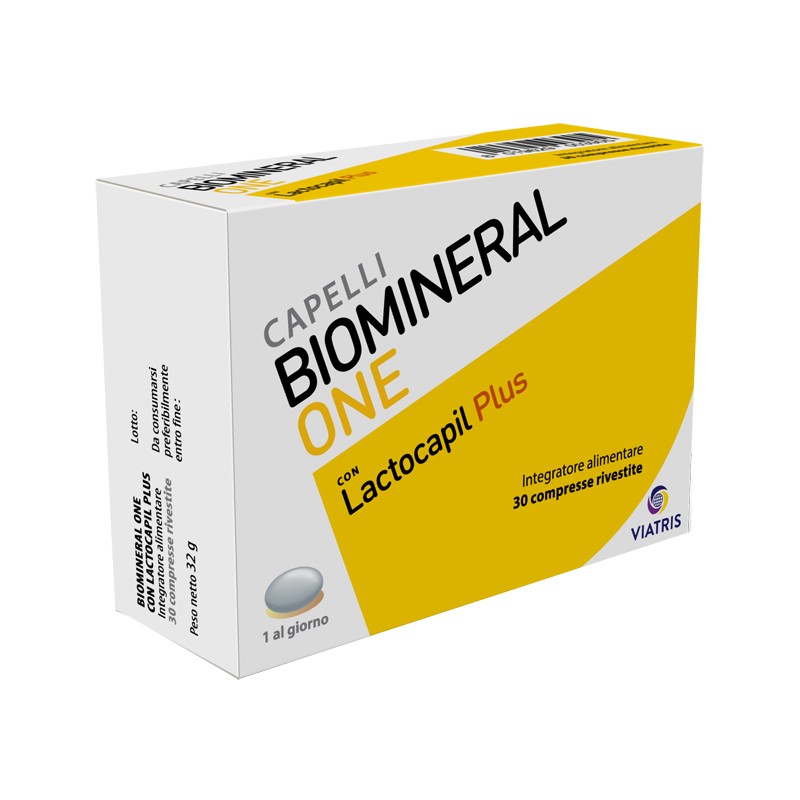 Meda Pharma Biomineral One Lactocapil Plus 30 Compresse