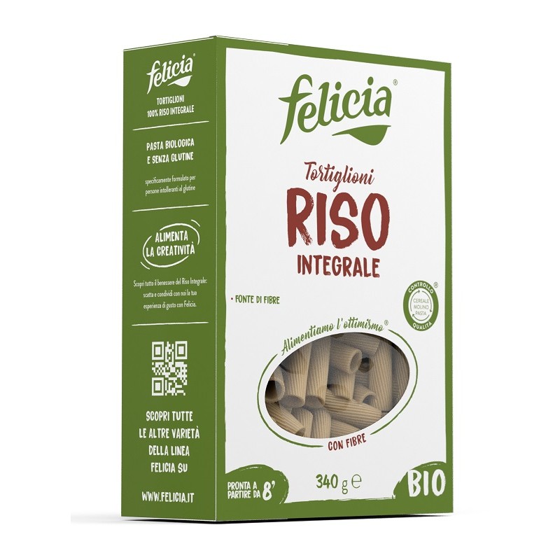 Andriani Felicia Bio Riso Integrale Tortiglioni 340 G