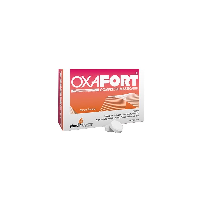 Oxafort Integratore per le ossa 48 compresse masticabili