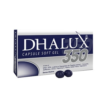 Dhalux 350 Integratore per il benessere della vista 30 capsule molli