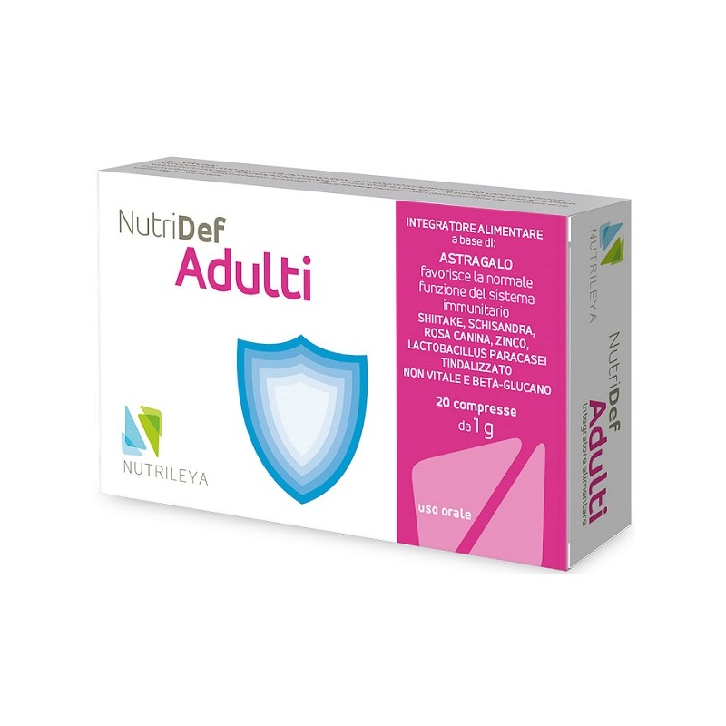 Nutrileya Nutridef Adulti 20 Compresse