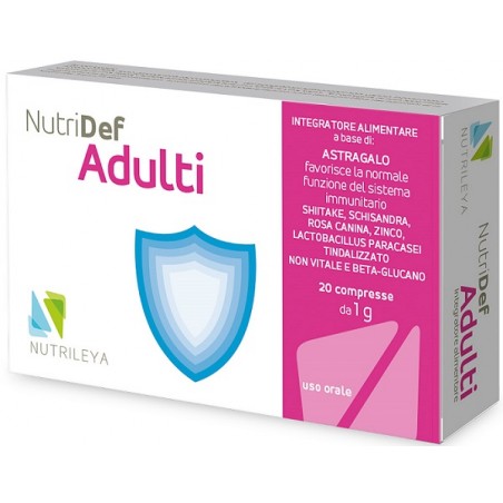 Nutrileya Nutridef Adulti 20 Compresse