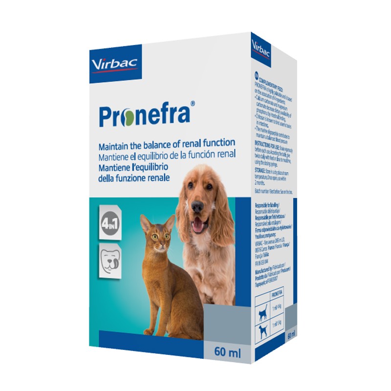 Virbac Pronefra Cani/gatti 60 Ml