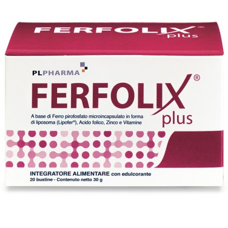 Pl Pharma Ferfolix Plus 20 Bustine