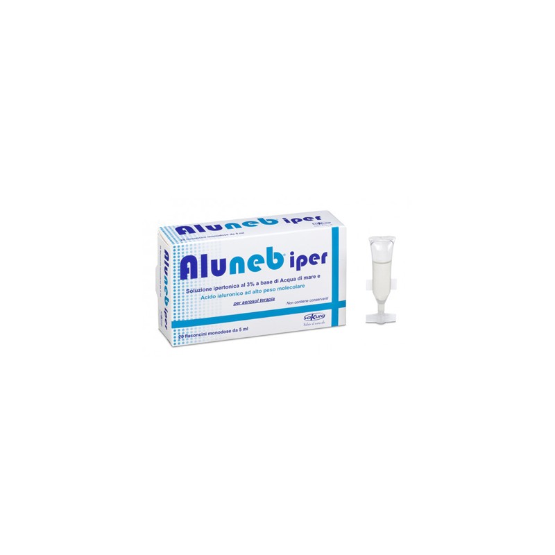 Sakura Italia Aluneb Soluzione Ipertonica 20 Flaconcini Monodose Da 5 Ml