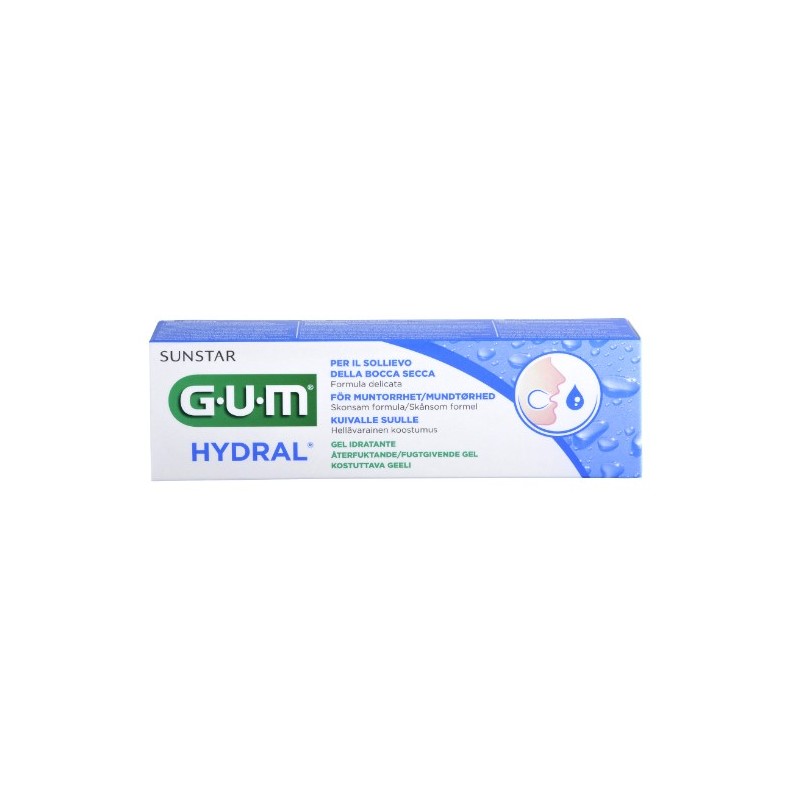 Sunstar Italiana Gum Hydral Gel Idratante Per Bocca Secca 50 Ml