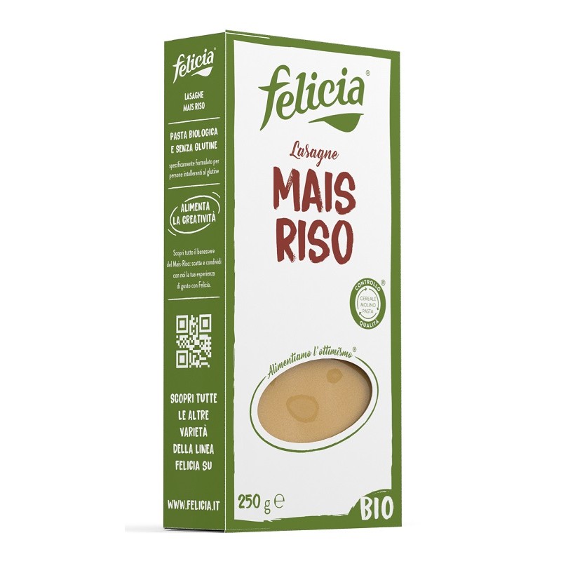 Andriani Felicia Pasta Biologica Mais/riso Lasagne 250 G