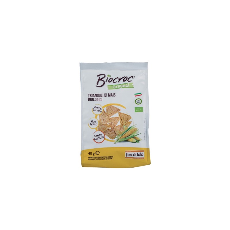 Biotobio Biocroc Triangoli Di Mais Bio 40 G