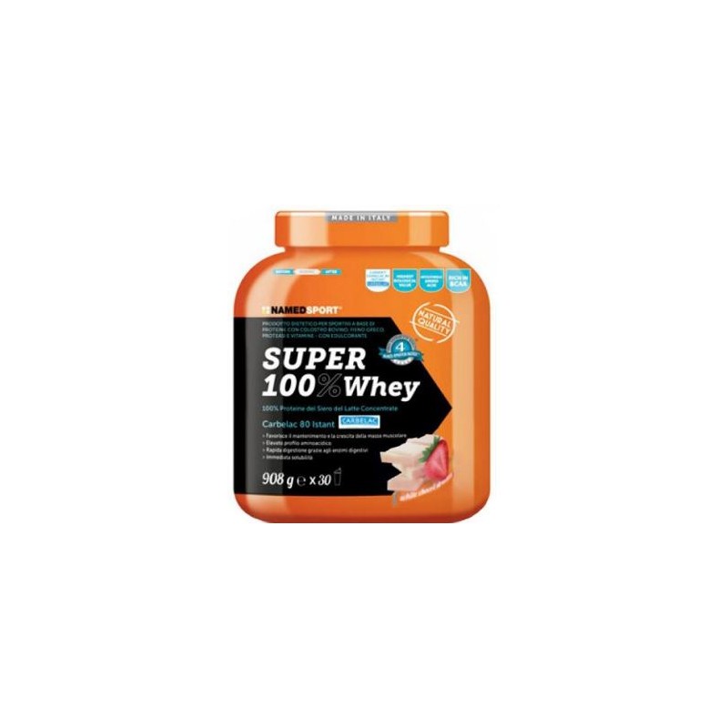 Namedsport Super100% Whey Smooth White Choco/strawberry 908 G