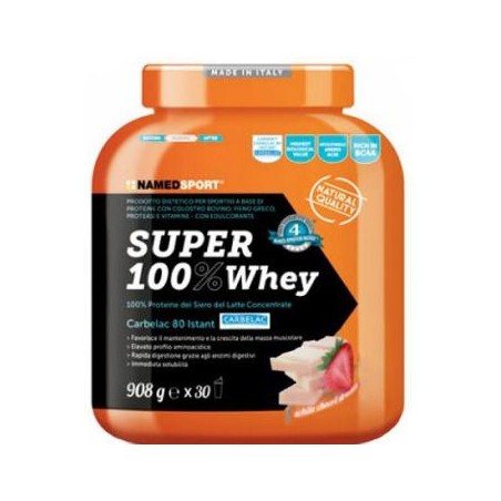 Namedsport Super100% Whey Smooth White Choco/strawberry 908 G