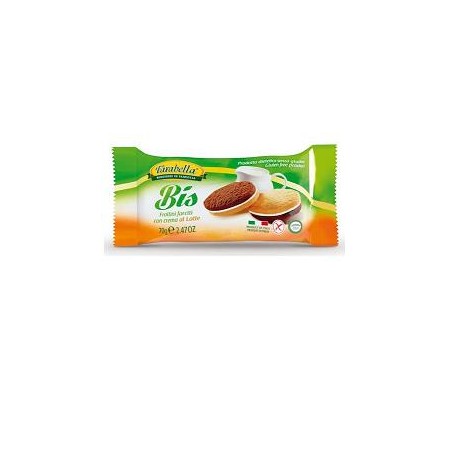 Bioalimenta Farabella Bis Biscotti Con Crema Al Latte 70 G