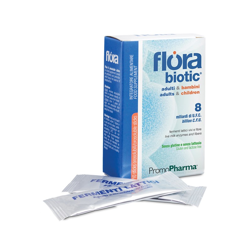 Promopharma Flora 8 10 Stick Orosolubili Adulti E Bambini