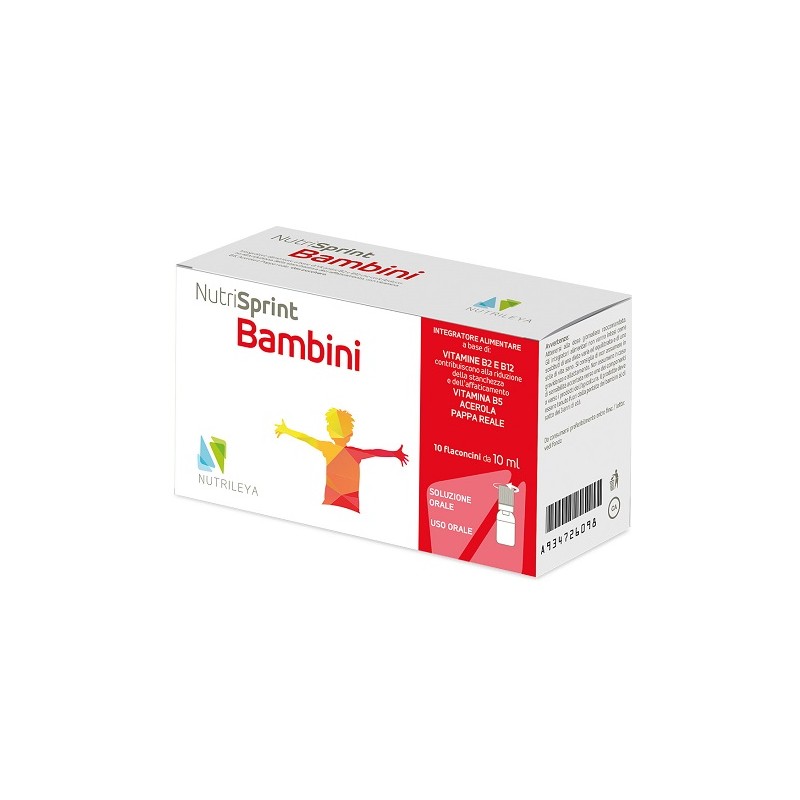 Nutrileya Nutrisprint Bambini 10 Flaconcini 10 Ml