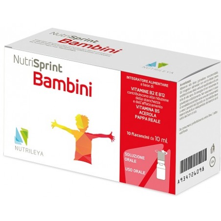 Nutrileya Nutrisprint Bambini 10 Flaconcini 10 Ml