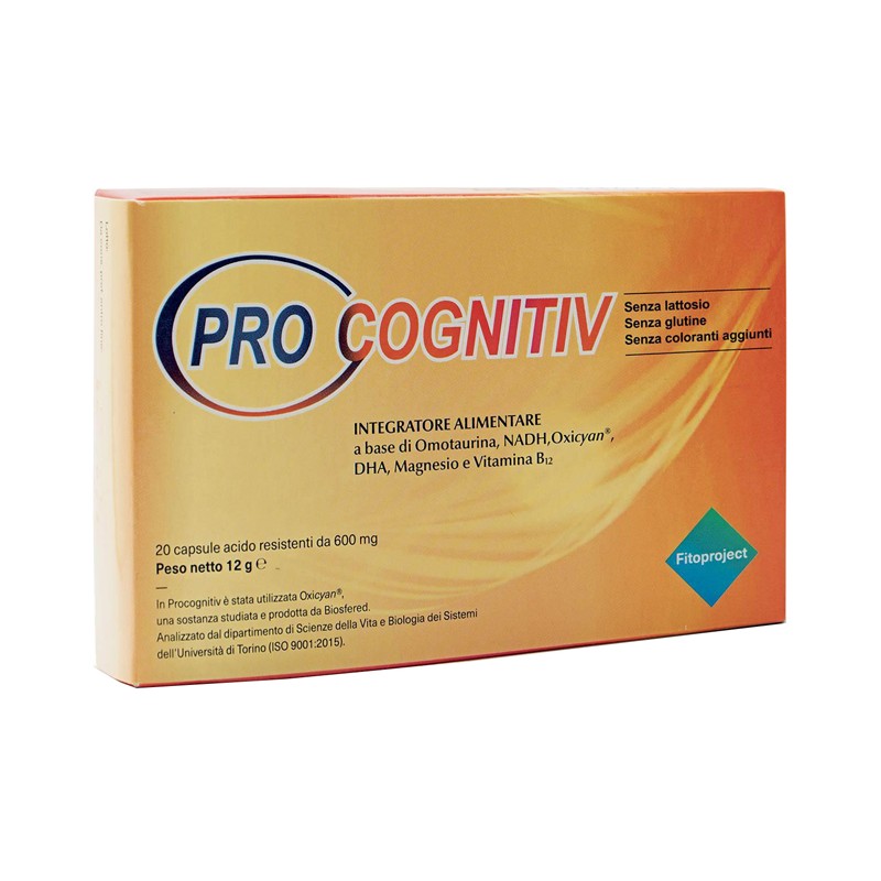 Fitoproject Procognitiv 20 Capsule 12 G