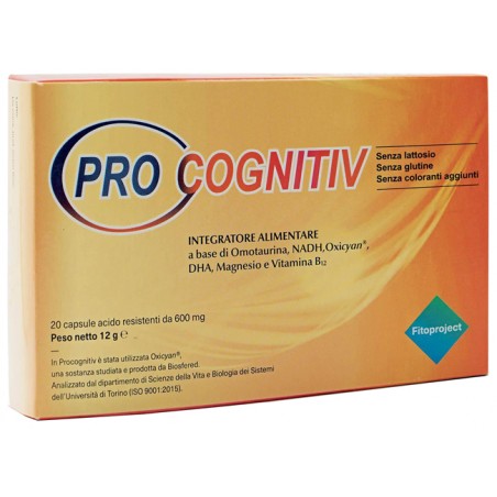 Fitoproject Procognitiv 20 Capsule 12 G