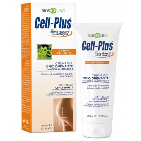 Bios Line Cell Plus Crema Gel Effervescenti Crio 200 Ml