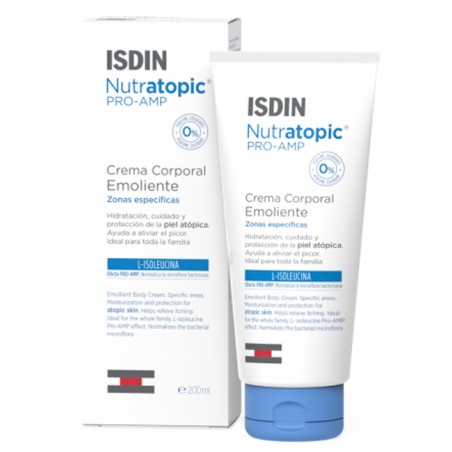 Isdin Nutratopic Pro-amp Crema Corpo Emolliente 200 Ml