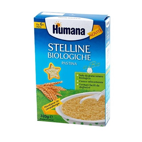 Humana Italia Humana Stelline Pastina Biologica 320 G