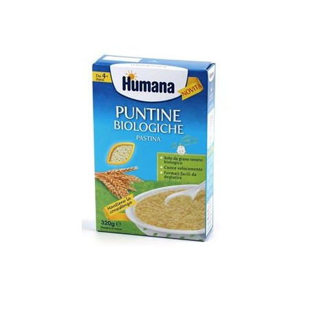 Humana Italia Humana Puntine Biologiche Pastina 320 G