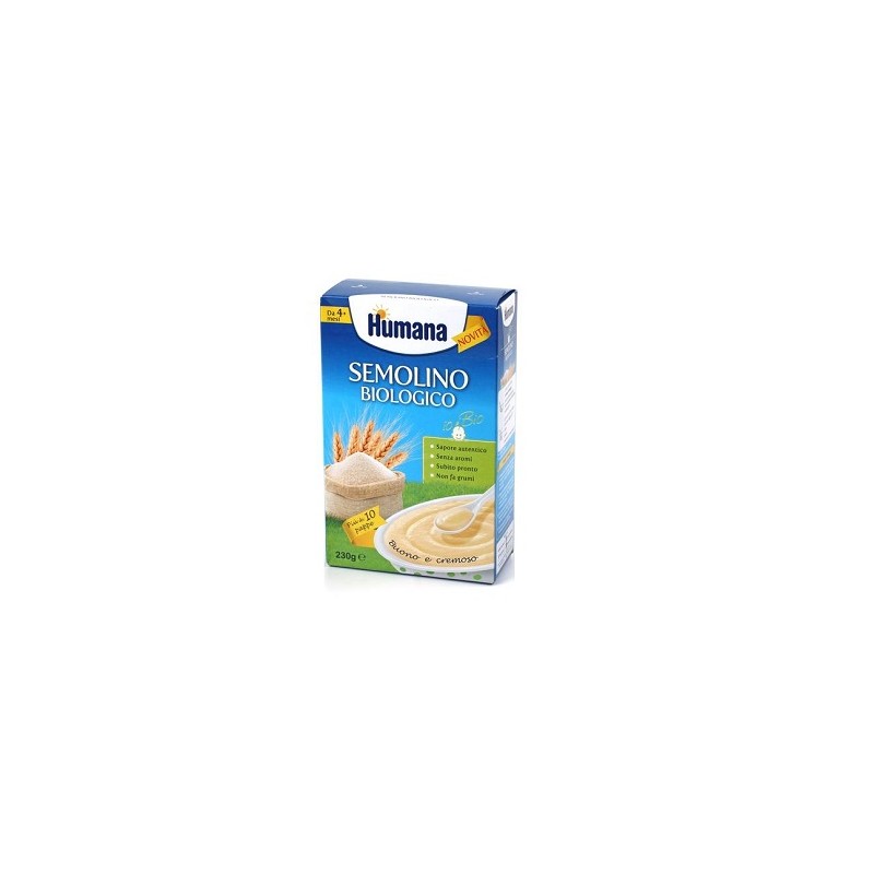 Humana Italia Humana Semolino Biologico 230 G