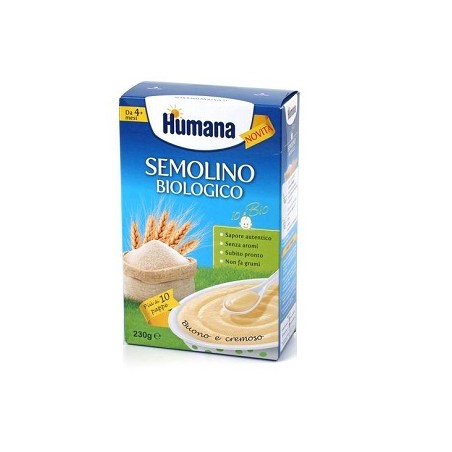 Humana Italia Humana Semolino Biologico 230 G