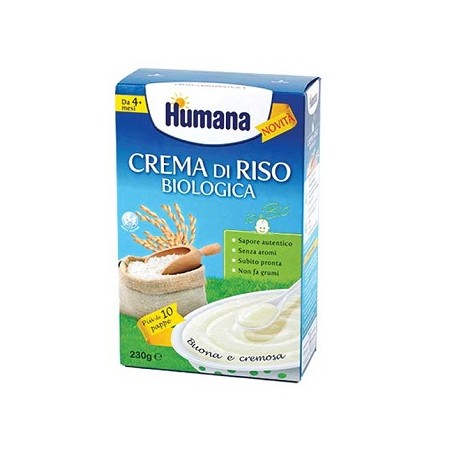 Humana Italia Humana Crema Di Riso Biologico 230 G