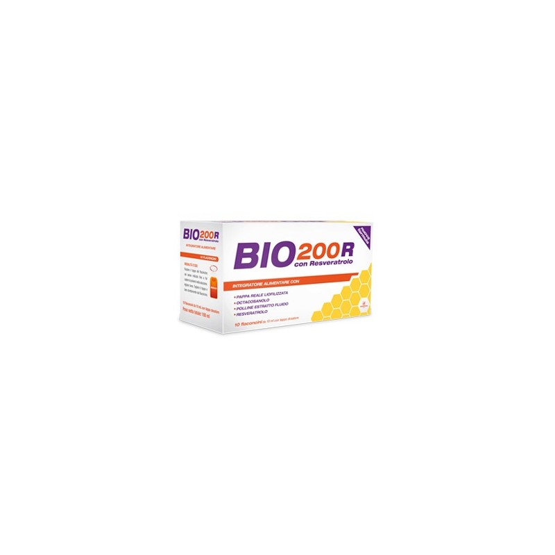 Amp Biotec Bio200 R Resveratrolo 10 Flaconcini 10 Ml