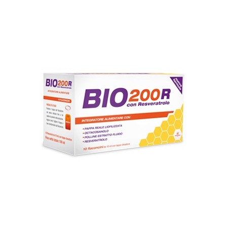 Amp Biotec Bio200 R Resveratrolo 10 Flaconcini 10 Ml