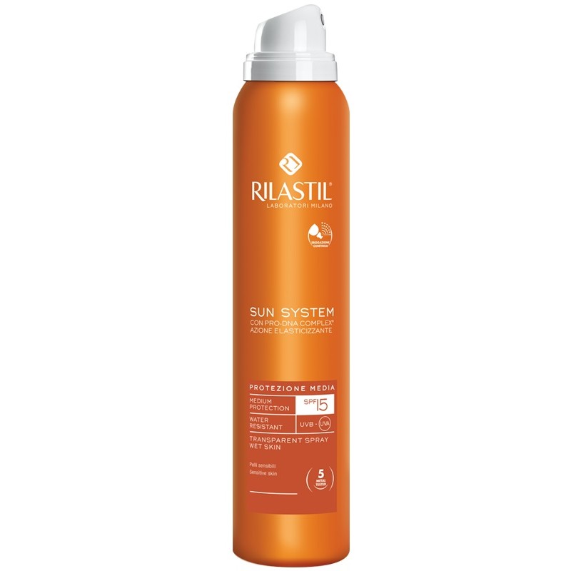 Ist. Ganassini Rilastil Sun System Photo Protection Therapy Spf15 Transparent Spray 200 Ml