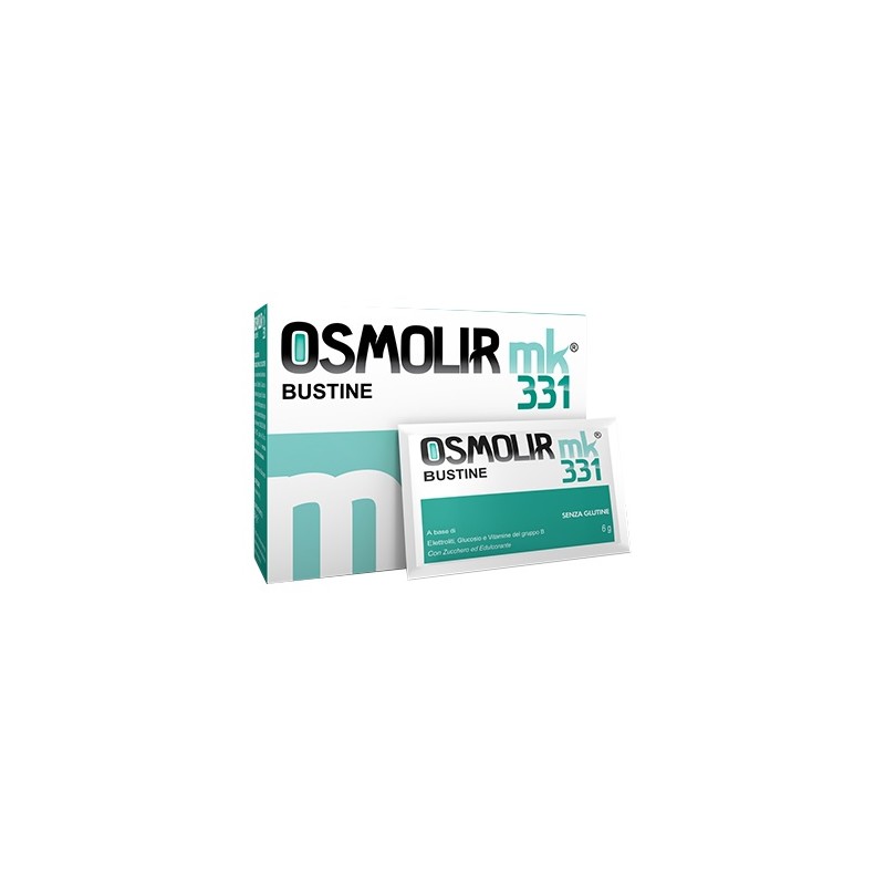 Osmolir Mk 250 Integratore per supporto idroelettrolitico e vitaminico 14 Bustine