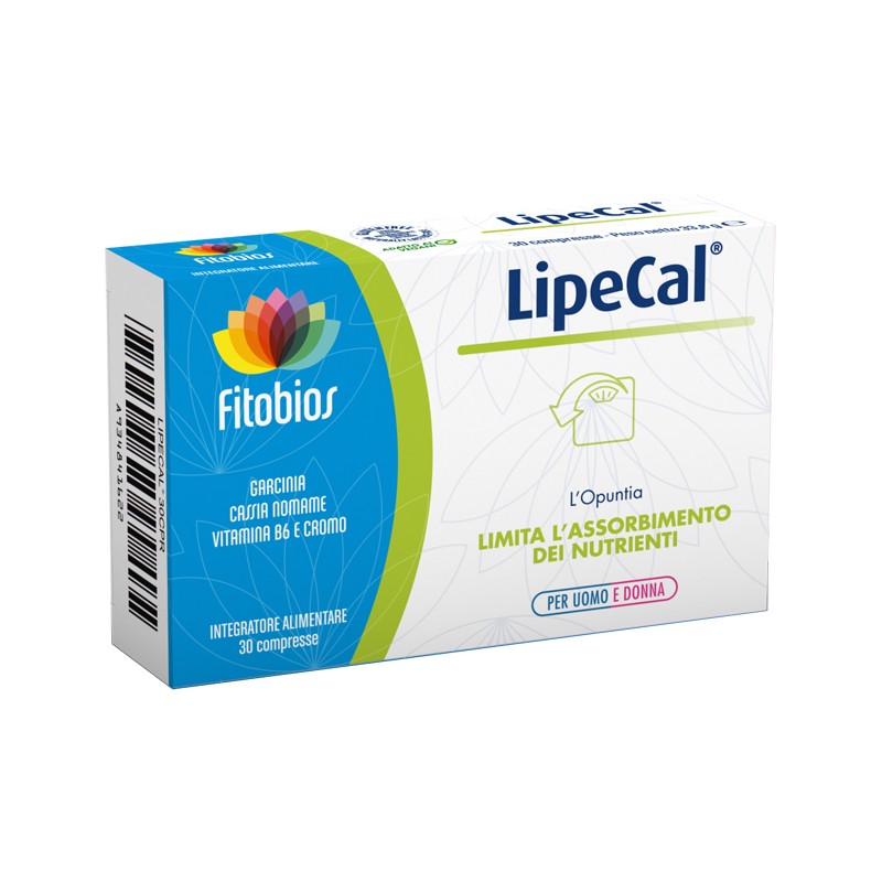 Fitobios Lipecal 30 Compresse 1120 Mg