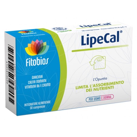 Fitobios Lipecal 30 Compresse 1120 Mg