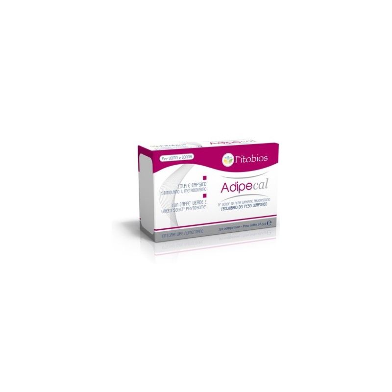 Fitobios Adipecal 30 Compresse 950mg