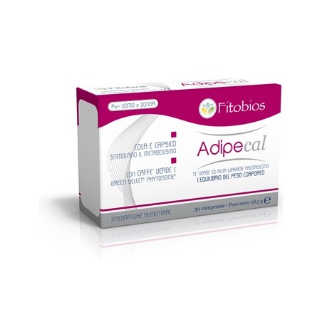 Fitobios Adipecal 30 Compresse 950mg