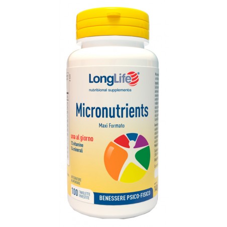 Longlife Micronutrients 100 Tavolette